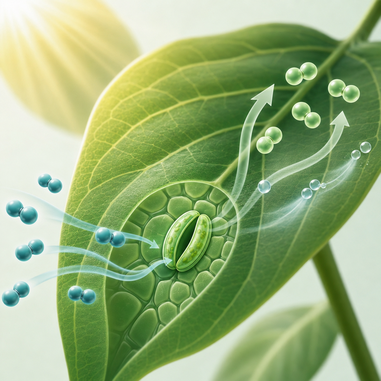 Photosynthesis and gas exchange